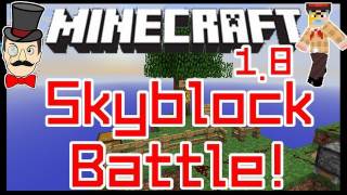 Minecraft Clay Soldiers - SKYBLOCK Battle! Arena Subs Bet Match #62!