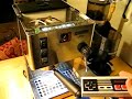 this is my rancilio silvia espresso machine with custom pid temperature control software running on a pic 16f876. the control interface uses an nes controller and 20 character vfd. all the front switches still work, but the nes controller adds a little magic! the controller is actually useful for tuning the pid gain settings and other features. more info at growdown.blogspot.com