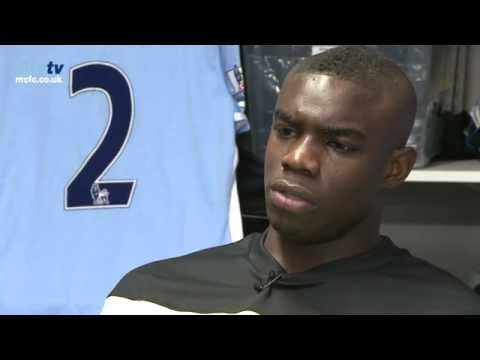 mcfcofficial - Manchester City defender Micah Richards looks ahead to his side's game against Queens Park Rangers at Loftus Road. Micah will face two former team mates in S...