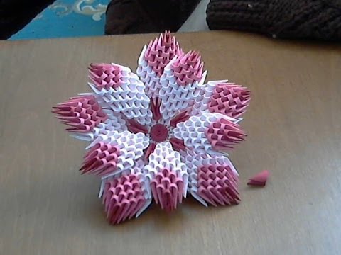 how to draw a 3d flower