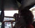 Indonesia - Bandung - Comercio en bus