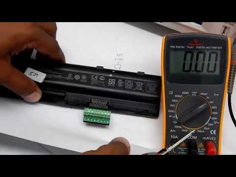 how to test a laptop battery