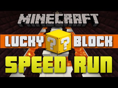 Minecraft Lucky Block SPEED RUN #3 with Vikkstar (Minecraft Lucky Block Mod)
