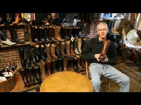 how to fit leather boots