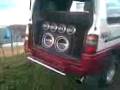 Delica sound system while fishing
