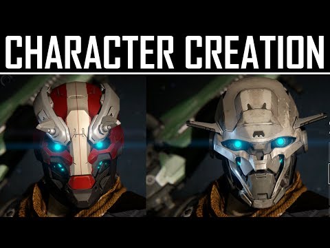 character - Destiny's Character Customization menu. Create your ideal Guardian by choosing Race, Gender, Face Type, Class and Markings. FOLLOW ME ON TWITTER: https://twi...