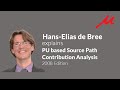 Microflown PU based Source Path Contribution Analysis