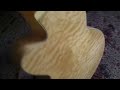 Click here to watch this video Korean Made Samick Greg Bennet Designed JZ 203 17 inch wide heavy quilted back