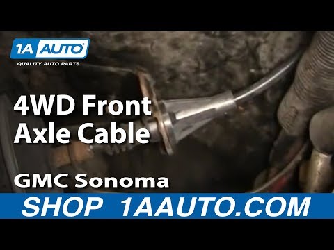 How To Fix 4WD Front Axle Cable GMC Sonoma Chevy Blazer 1AAuto.com