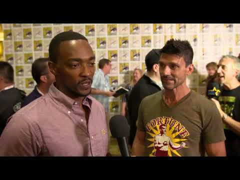 San Diego Comic Con Anthony Mackie & Frank Grillo - Festival San Diego Comic Con Anthony Mackie & Frank Grillo (Anglais)