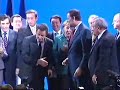 Rajoy con Sarkozy y Merkel