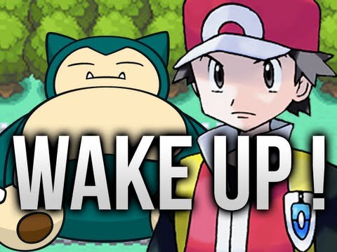 how to wake up snorlax in pokemon red