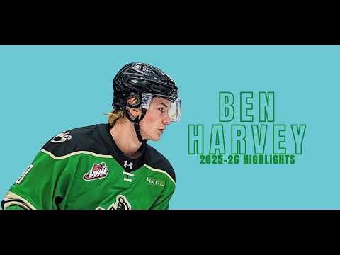 Ben Harvey 2025-26 WHL Highlights