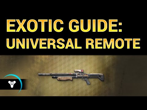 how to obtain universal remote destiny