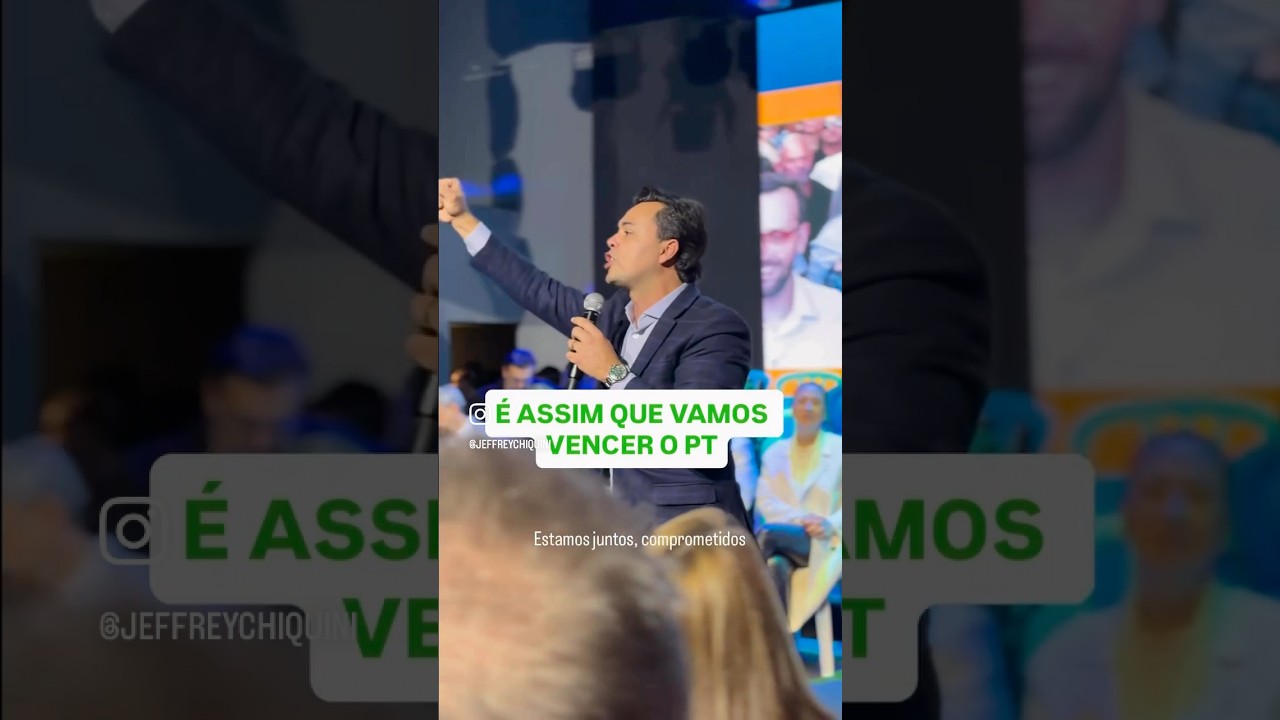 É ASSIM QUE NÓS VAMOS VENCER O PT!