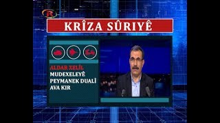 Ronahi TV - RONAHI AKTUEL-Ehmed Ekaş-Yusif Xalidî- 16 - 4 - 2018