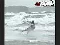 Siiiiick trick in 35 knots - High wind kitesurfing