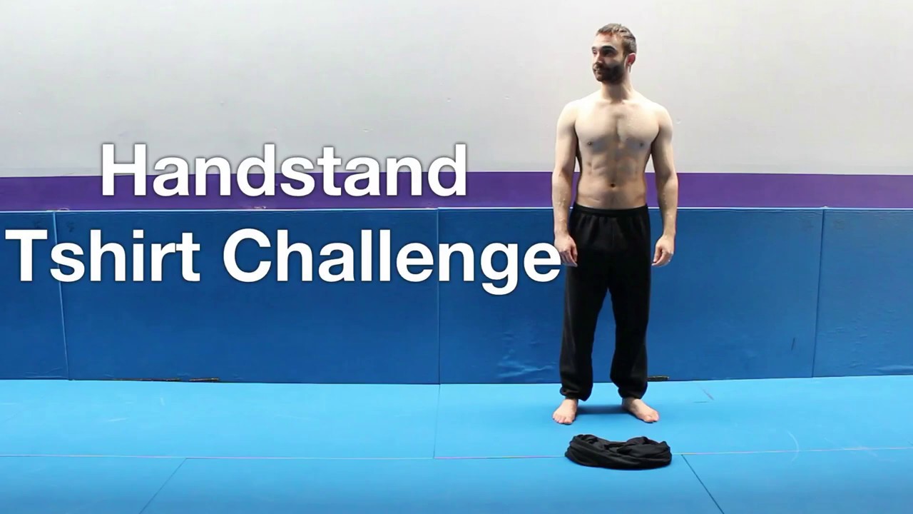 Handstand T-shirt Challenge
