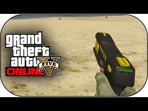 GTA 5 Online - Get The STUN GUN Tazer Weapon Easy Tutorial Online (GTA 5 Online)