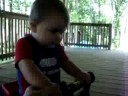 jordan riding noahs 4 wheeler