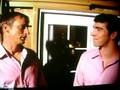 Michael phelps behind the scene on Guitar Hero Commercial