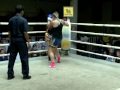 Claire (Tiger Muay Thai) defeats WMC fighter Carly @ Patong Stadium