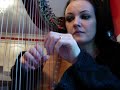 Turtle Dove on harp