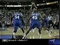 in their first playoff game in eight years, the philadelphia 76ers showed the poise of postseason veterans down the stretch. 

nba scoring champion allen iverson scored 30 points in his first playoff game and the play of 7-footer matt geiger in the fourth quarter lifted philadelphia to a 104-90 victory over the orlando magic in the opener of their eastern conference first-round series. 

