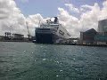 Boat tour of Port of Palm Beach, Bahamas Celebration
