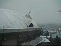BC Place deflating 1 BC Place deflating 1