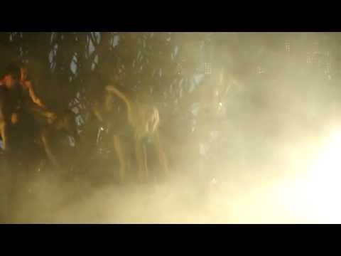 Lady GaGa stumble on stage - TEETH ( MONSTER BALL TOUR MONTREAL).flv