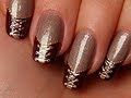 Tuto Nail Art : Le Corset À Double Laçage / How To Do A Double Lace Corset Nail Art Design