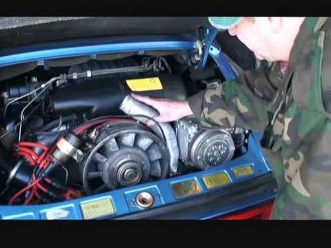 how to change oil porsche 911 sc