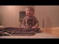 Aidon laughing at his dad.