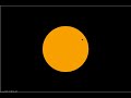 Click here to watch this video 2012年6月6日 金星の太陽面通過アニメ(名寄市から見た様子)