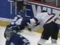 2001-02 vs TOR Jason Arnott vs Bryan McCabe Fight