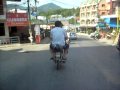 Nanai Road from South to North, Patong, Phuket, Thailand. Mae Ubol market on the left at 2:30. Soi Banzaan on the left at 4:20.