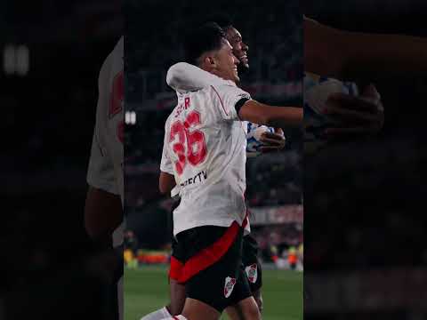 Gol de Pablo y doblete vs Rosario Central  #riverplate #Solari #LPF #fútbol