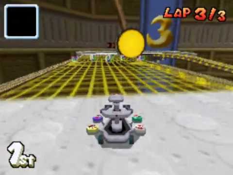 how to rob in mario kart ds