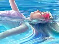 In the water!