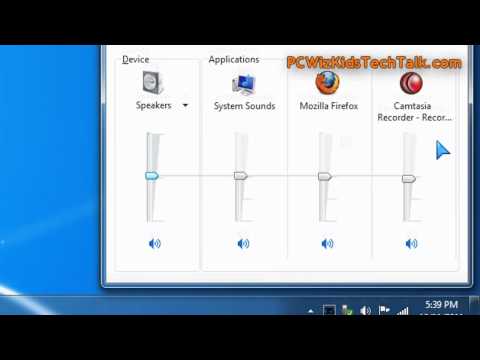 how to adjust system sound