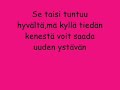 Ripsipiirakka - Maailma tuntuu pahalta (sanat)
