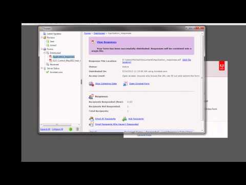 how to collect data from fillable pdf form