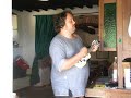 Cpt. Cody mit Bruno`s Ukulele