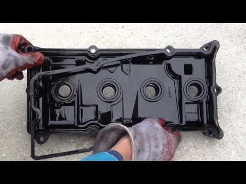 How To Fix Oil Leak – Valve Cover Gasket Replacement – Nissan Altima 2003 2.5 SL