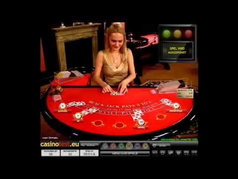 Live Dealer Blackjack VIP Video