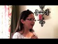 Click here to watch this video Sofia B sings Ave Maria for Grand Pa