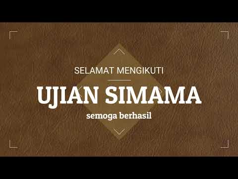 Alur Ujian CBT SIMAMA