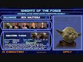 Jedi AcademyKOTF Charactors part 1 Sith Lords & Jedi Masters
