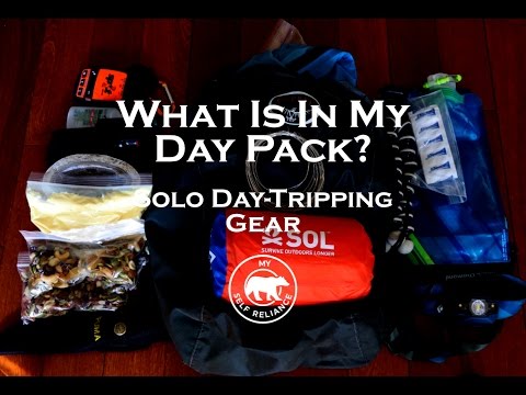 What's in My Day Pack?  My Solo Day-Tripping Gear